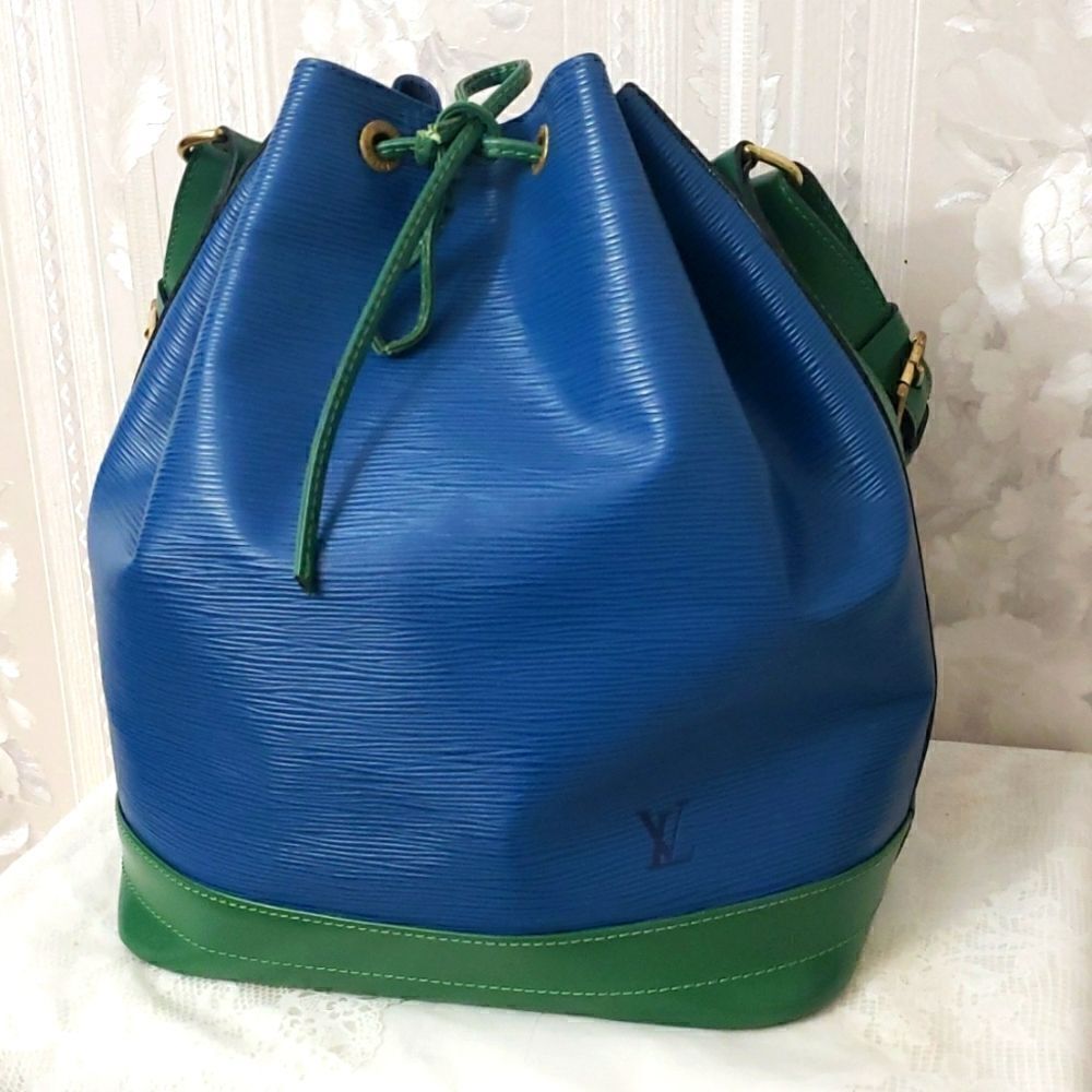 Louis Vuitton Noe MM Epi Leather Bucket bag Colorblock EUC - Picture 3 of 12